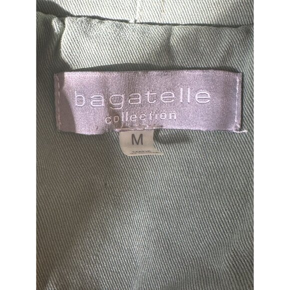 Size M Bagatelle Olive Patch Field Jacket Drawstring Hooded‎ Pockets Nordstrom - Picture 13 of 15
